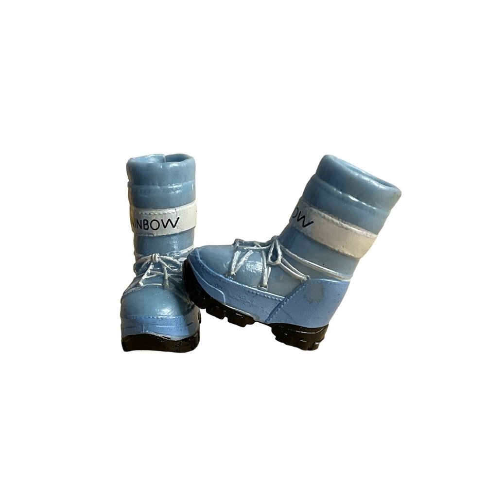 Rainbow High Doll Winter Break Skyler Bradshaw Doll Shoes Blue Winter Snow Ski B